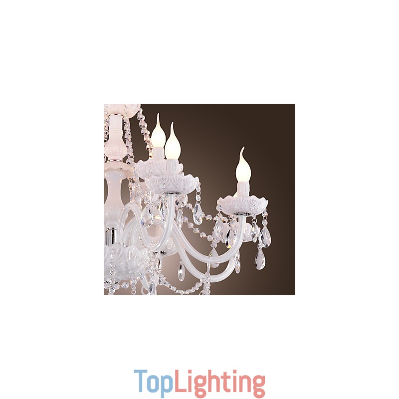 Modern Contemporary Electroplated Chandelier