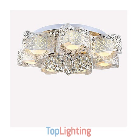 Flush Mount Crystal Modern Contemporary Metal Flush Mount Crystal Modern Contemporary Metal