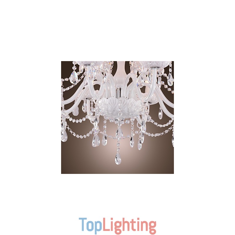 Modern Contemporary Electroplated Chandelier