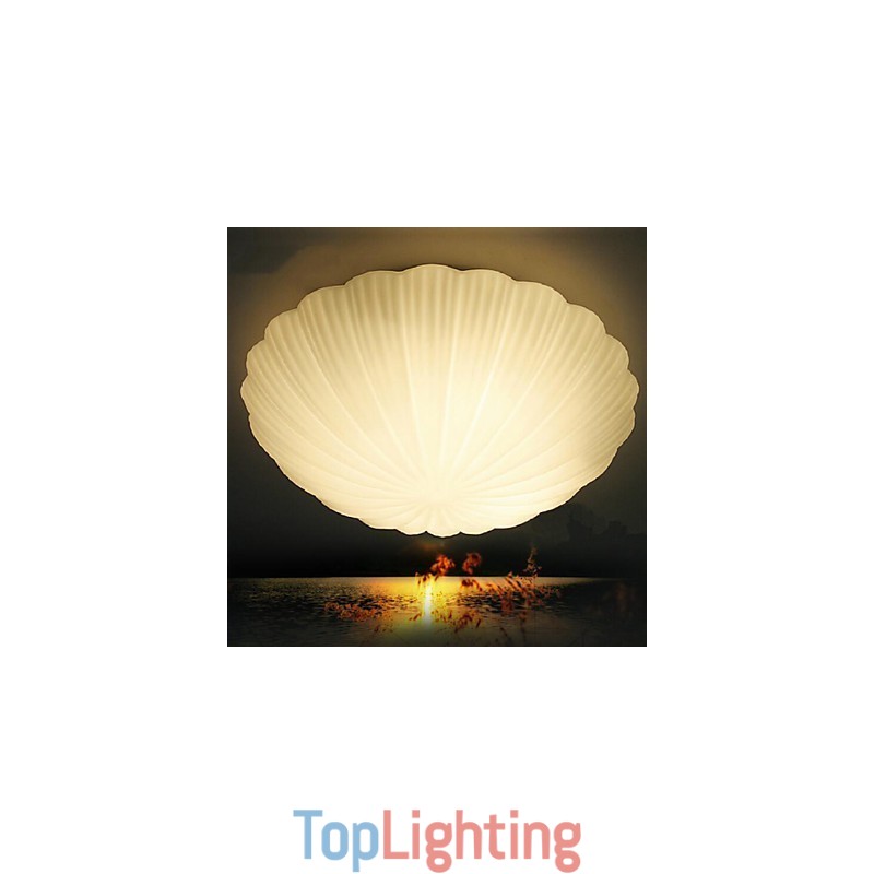 The Nordic Creative Glass Shells To Absorb Dome Light