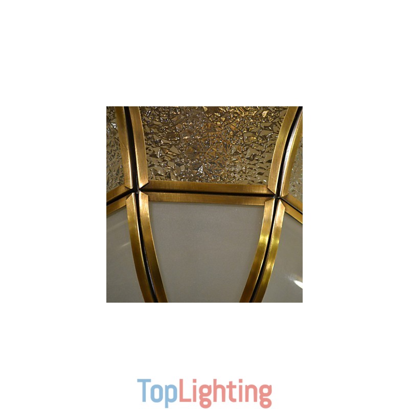 Traditional Classic Mini Style Brass Metal Flush Mount Spot Lights