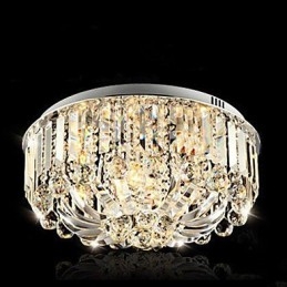 Flush Mount Lights subsection control light source Crystal Metal Fashion Modern Classic