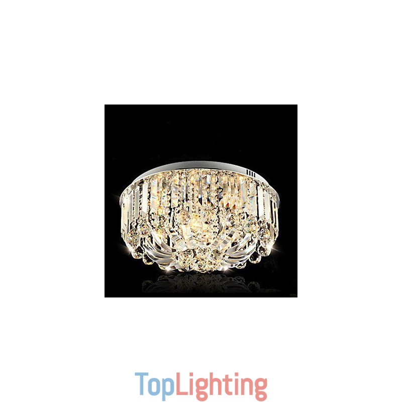 Flush Mount Lights subsection control light source Crystal Metal Fashion Modern Classic