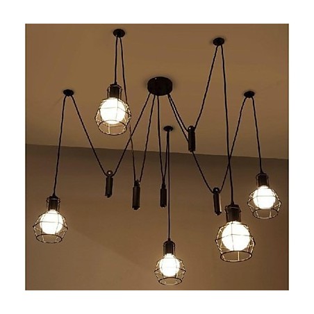 Traditional Classic Vintage Retro Lantern Country Mini Style Painting Metal Pendant Light Dining Traditional Classic Vintage Retro Lantern Country Mini Style Painting Metal Pendant Light Dining