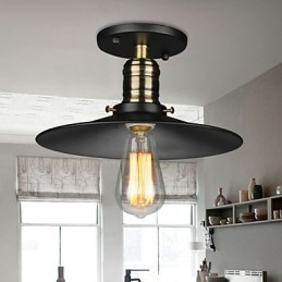 Country Designers Metal Flush Mount
