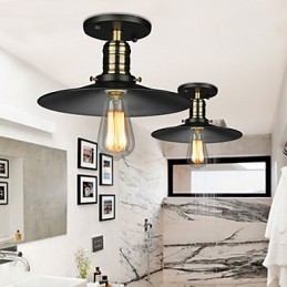 Country Designers Metal Flush Mount
