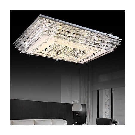 Flush Mount Three Color Light with Remote Control Modern Contemporary Glass Flush Mount Three Color Light with Remote Control Modern Contemporary Glass