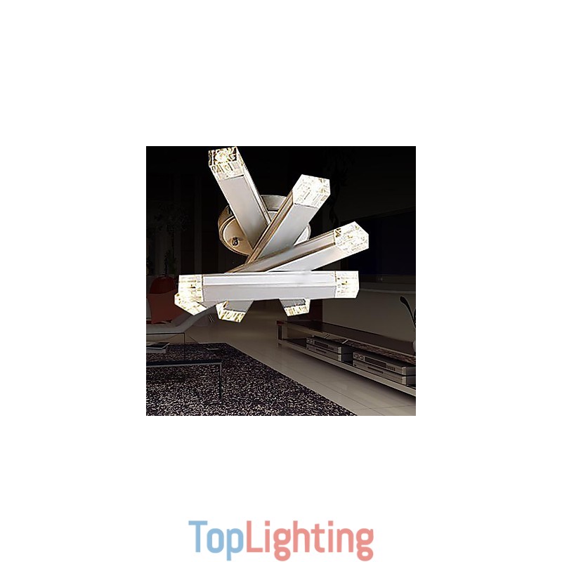 Modern Contemporary Metal Flush Mount