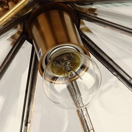 Traditional Classic Mini Style Brass Metal Flush Mount Spot Lights