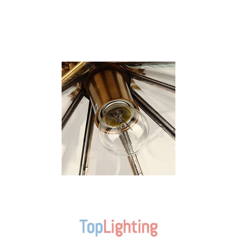 Traditional Classic Mini Style Brass Metal Flush Mount Spot Lights