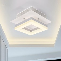 9W Modern Contemporary Acrylic Flush Mount