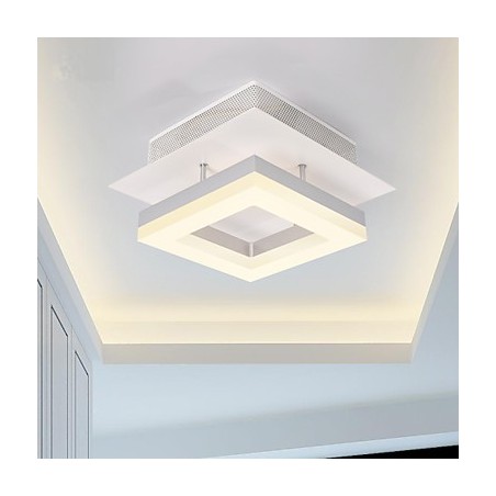 9W Modern Contemporary Acrylic Flush Mount 9W Modern Contemporary Acrylic Flush Mount