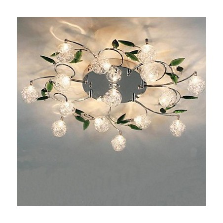 Green Crystal Ceiling Lamp Round Air Lights lamp lamp Iron Green Crystal Ceiling Lamp Round Air Lights lamp lamp Iron