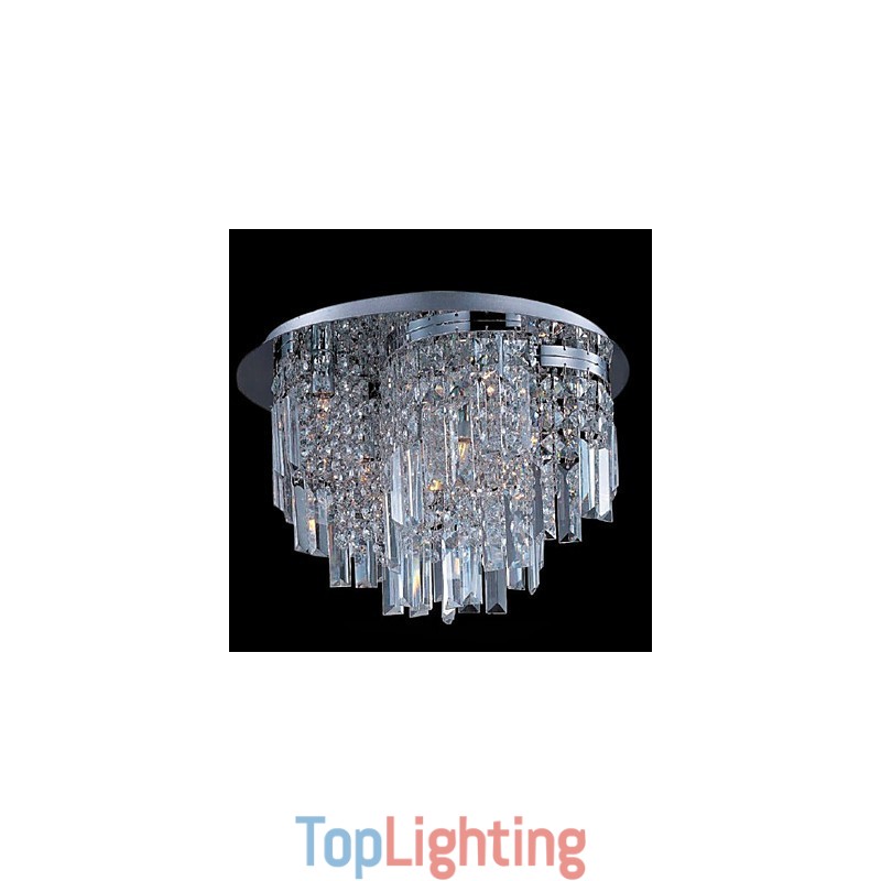 Semi Flush Mount with 10 Lights