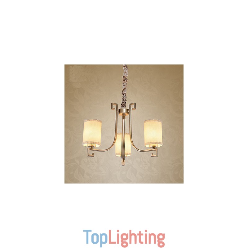 The Chinese Style Chandelier Iron Copper Imitation Air Lamps