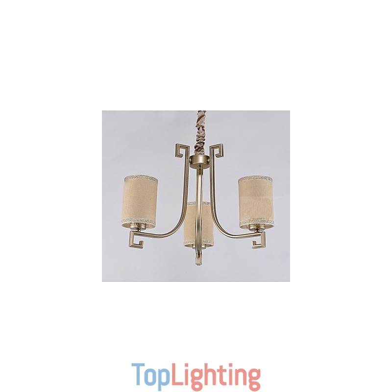 The Chinese Style Chandelier Iron Copper Imitation Air Lamps