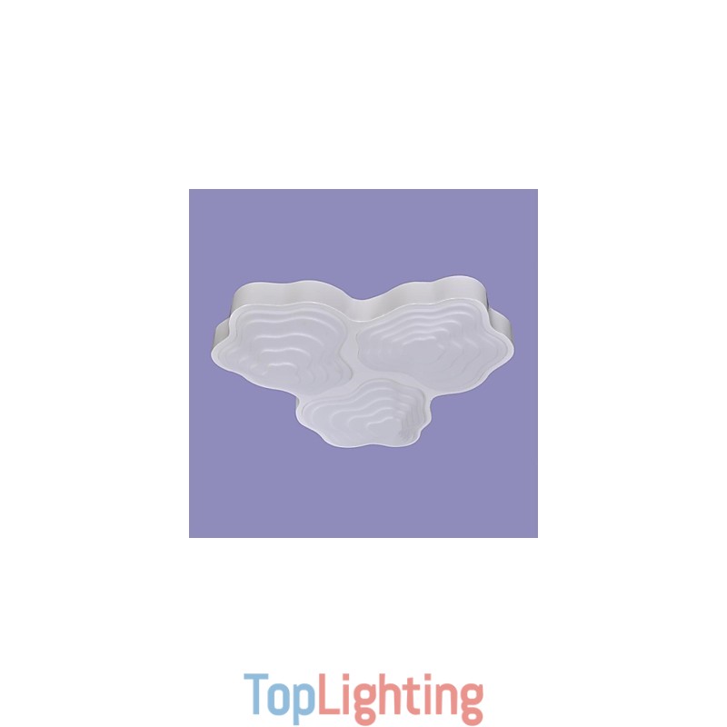 Ceiling Lamps 3 Light Artistic Stainless Steel Plating