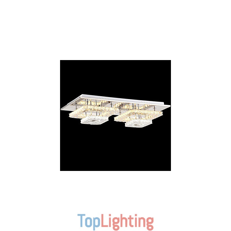 Flush Mounted Crystal Modern Contemporary Living Bed Kids