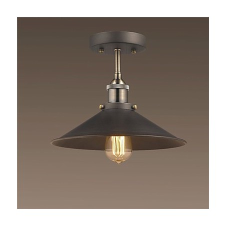 Vintage Mini Edison Ceiling Light 1 Light Metal Flush Mount Vintage Mini Edison Ceiling Light 1 Light Metal Flush Mount