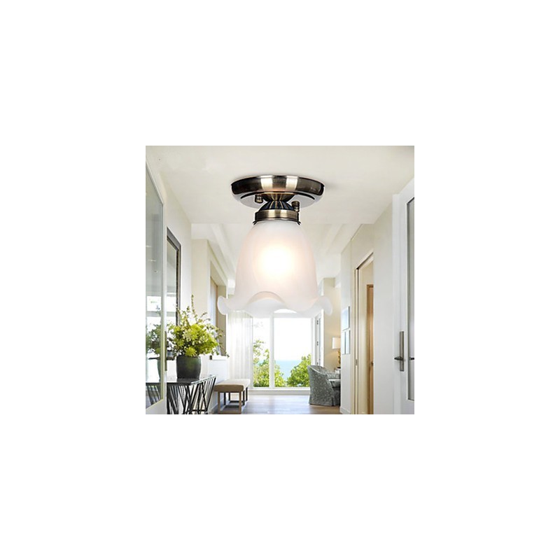 Traditional Classic Mini Style Electroplated Metal Flush Mount Spot Lights