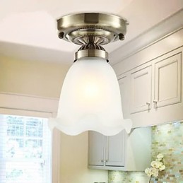 Traditional Classic Mini Style Electroplated Metal Flush Mount Spot Lights