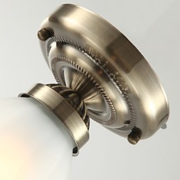 Traditional Classic Mini Style Electroplated Metal Flush Mount Spot Lights