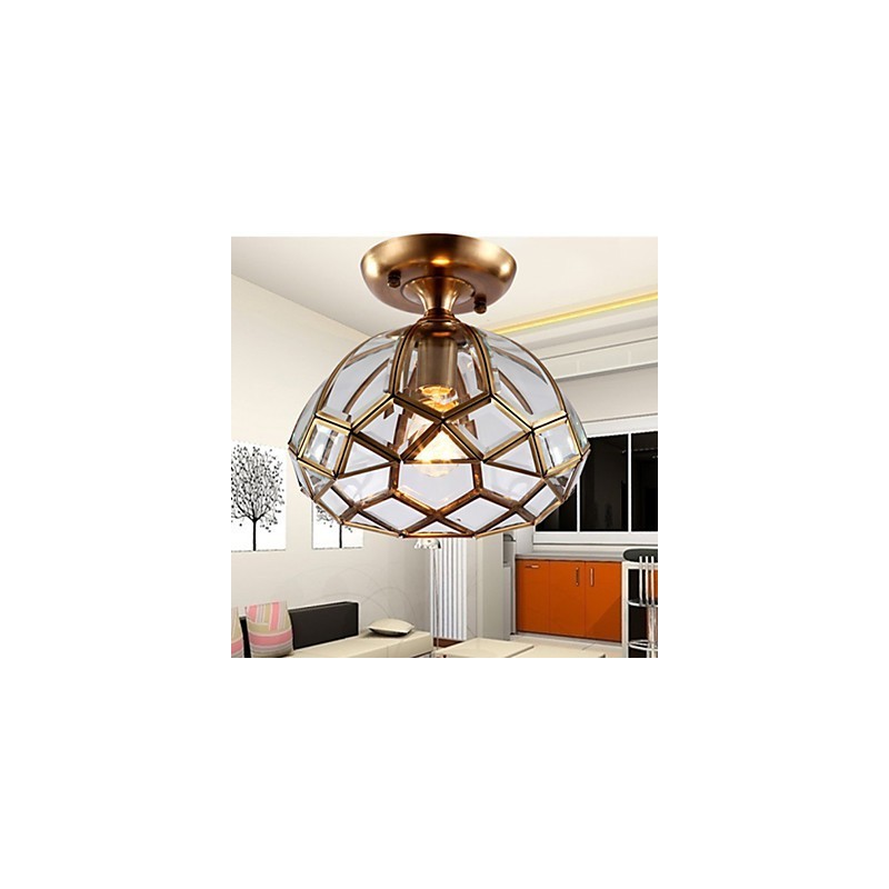Flush Mount Traditional Classic Metal