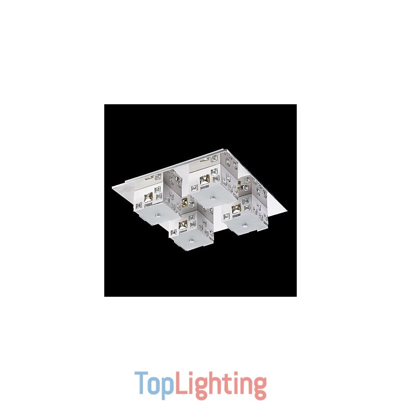 Ceiling Lamp 4 Light Modern Simple Artistic