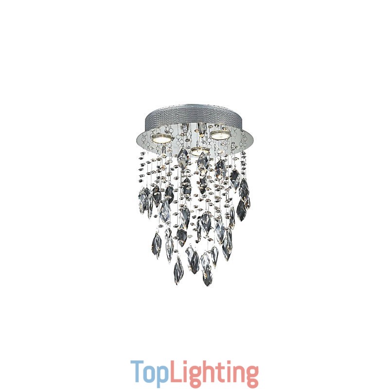 Semi Flush Mount with 3 Lights