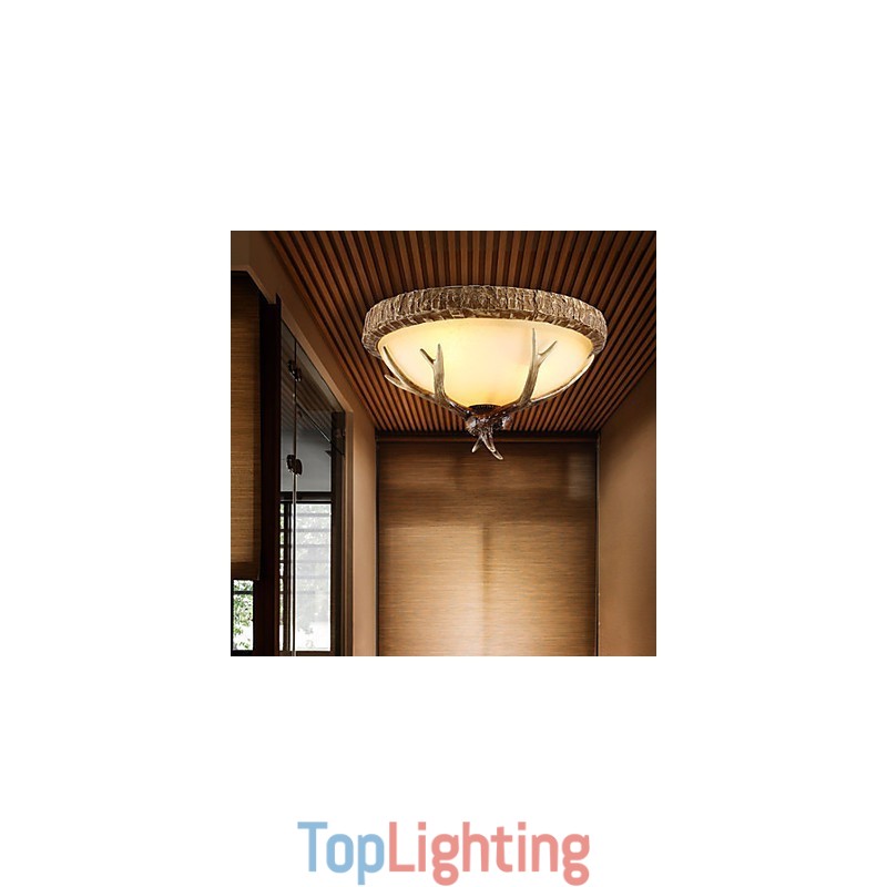 Chandelier Mini Style Retro Resin