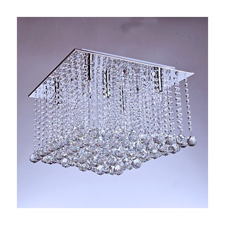 Flush Mount Crystal Modern Contemporary Metal Flush Mount Crystal Modern Contemporary Metal
