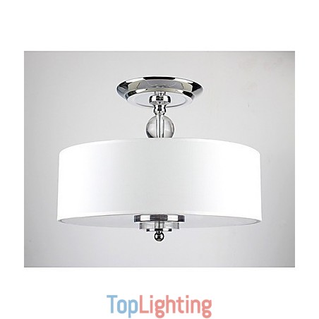 Elegant Crytal Flush Mount with 6 Lights in Cylinder Shade Elegant Crytal Flush Mount with 6 Lights in Cylinder Shade