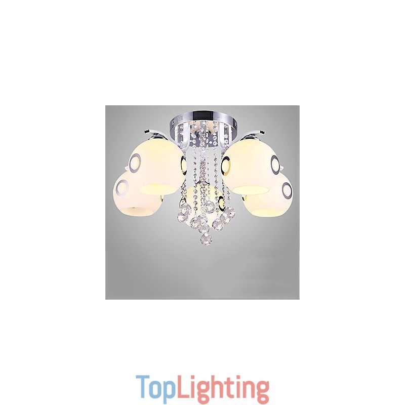 Flush Mount Crystal Modern Contemporary Glass