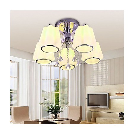 Flush Mount Crystal Modern Contemporary Glass Flush Mount Crystal Modern Contemporary Glass