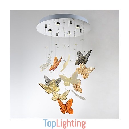 Crystal Lamp Circular Butterfly Crystal Lamp 4 Crystal Lamp Circular Butterfly Crystal Lamp 4