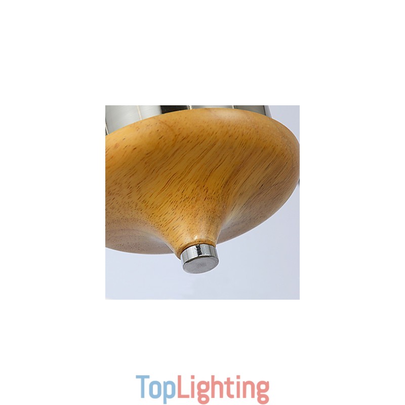 Flush Mount Mini Style Modern Contemporary Wood Bamboo