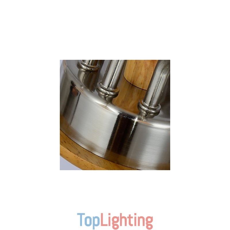 Flush Mount Mini Style Modern Contemporary Wood Bamboo
