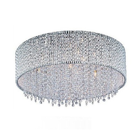 Crystal Flush Mount with 10 Lights Crystal Flush Mount with 10 Lights