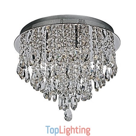 Modern Contemporary Crystal Chrome Crystal Flush Mount Modern Contemporary Crystal Chrome Crystal Flush Mount