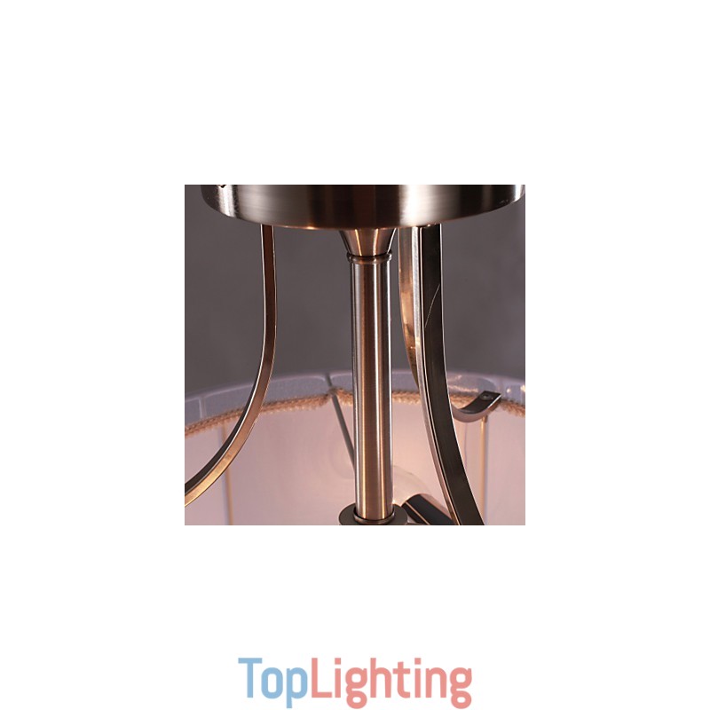 Modern Acrylic Flush Mount with 3 Lights Cylinder Design