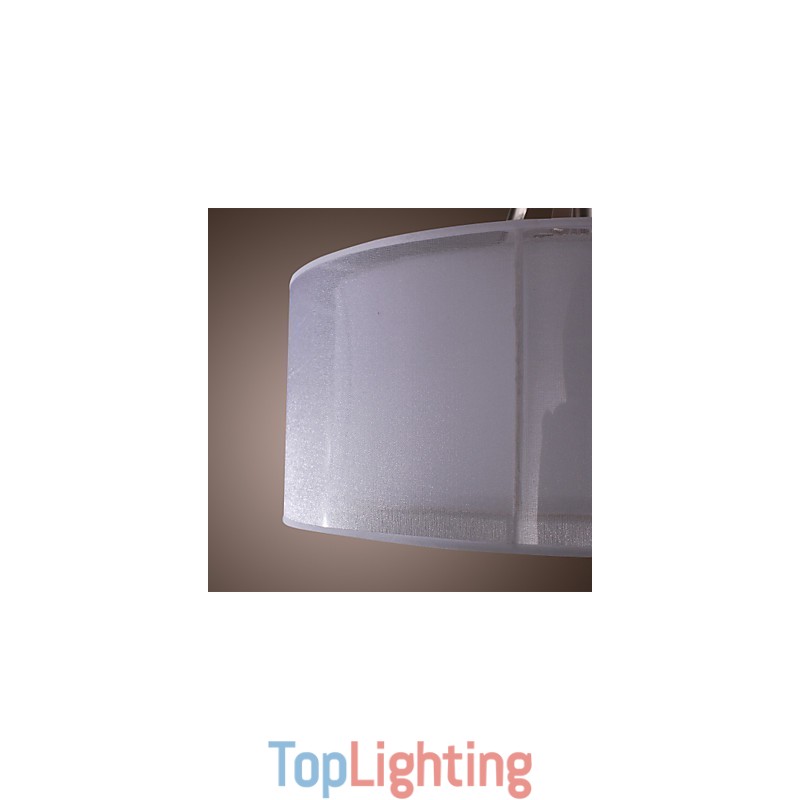 Modern Acrylic Flush Mount with 3 Lights Cylinder Design