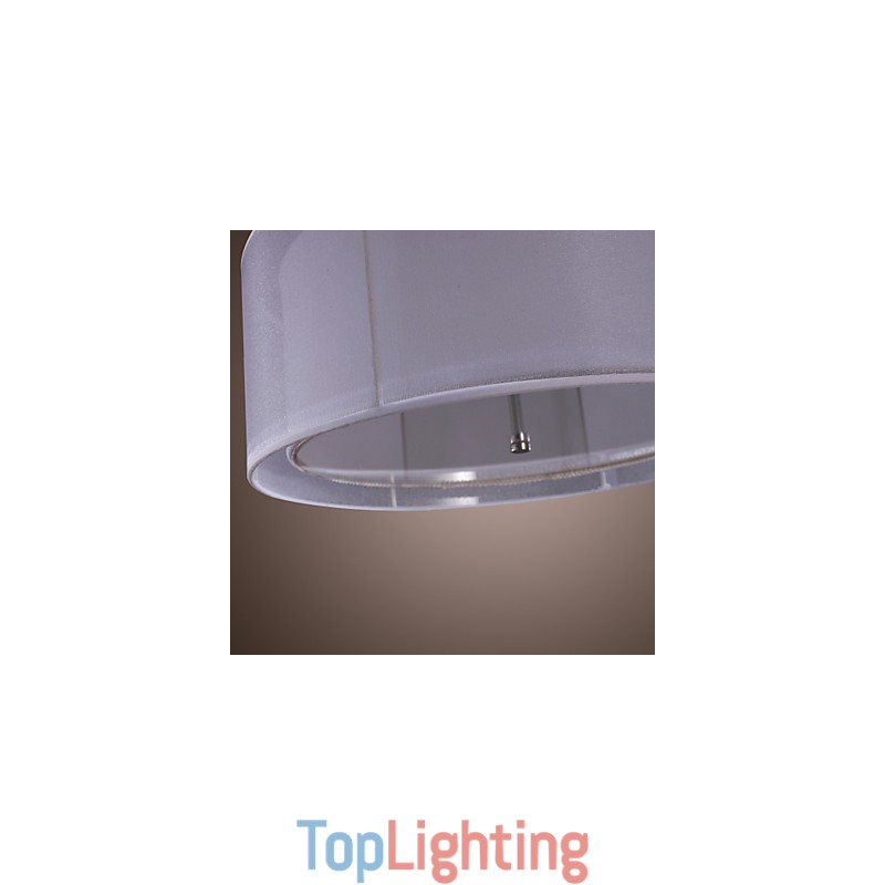 Modern Acrylic Flush Mount with 3 Lights Cylinder Design
