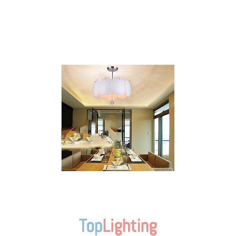Modern Contemporary Crystal Others Metal Flush Mount