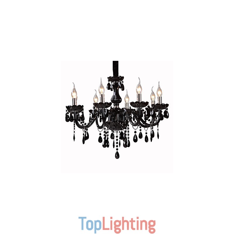 Modern Contemporary Crystal Electroplated Chandelier
