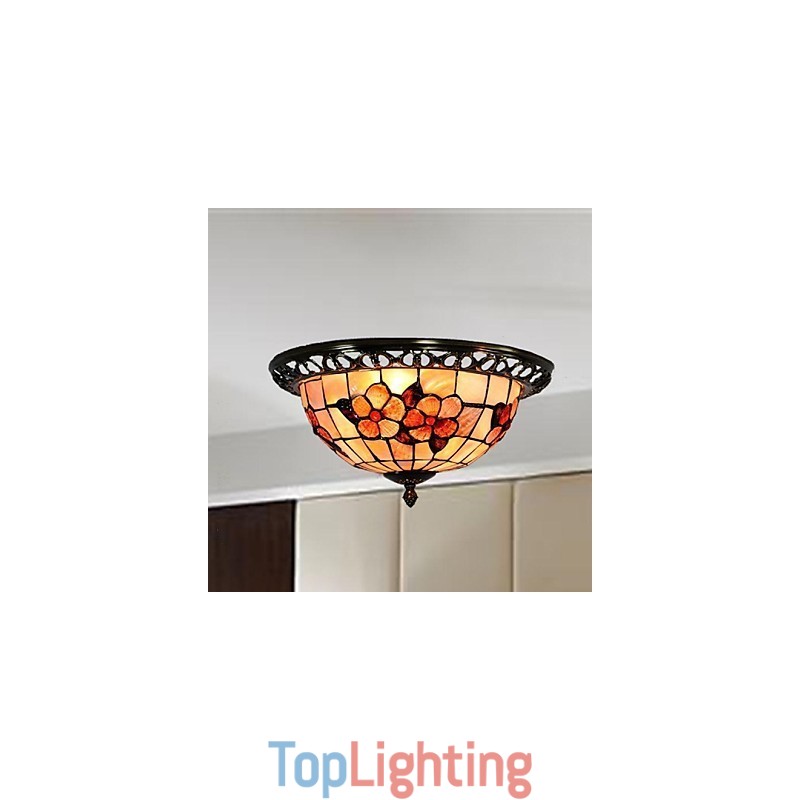 Mini Style Brass Metal Flush Mount