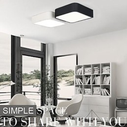 Modern Contemporary Painting Metal Flush Mount