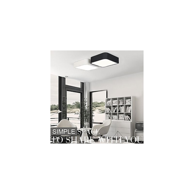 Modern Contemporary Painting Metal Flush Mount