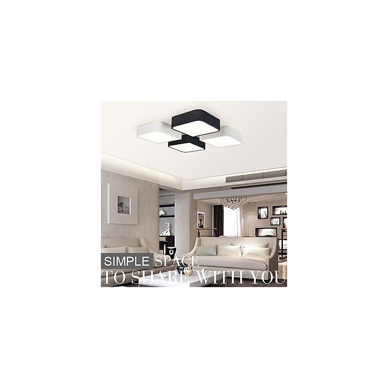 Modern Contemporary Painting Metal Flush Mount