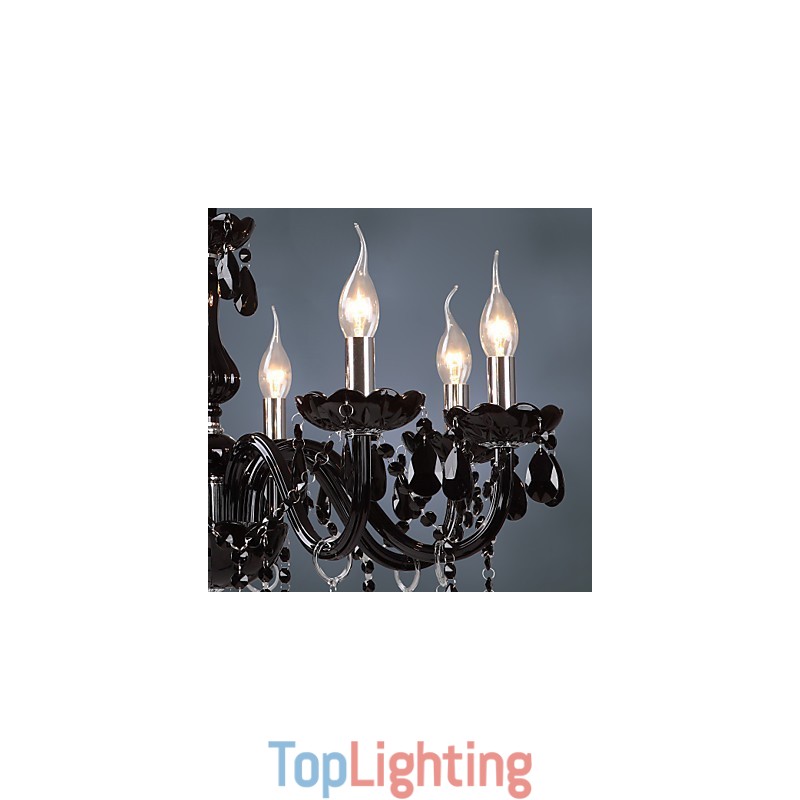 Modern Contemporary Crystal Electroplated Chandelier