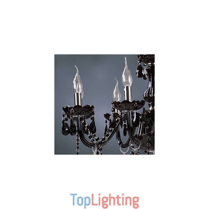 Modern Contemporary Crystal Electroplated Chandelier
